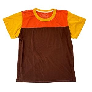 Big Bud Press T-Shirt in Orange, Yellow, and Brown Size 2XL